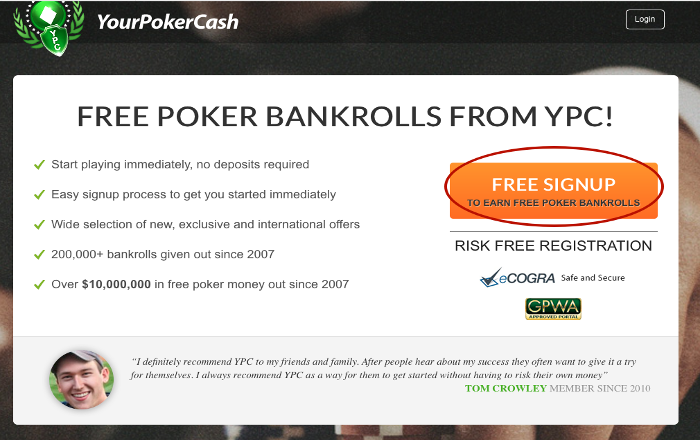 Лучшие бездепозитные покер бонусы за регистрацию