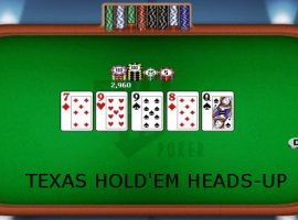 Как играть один на один в покере Техасский Холдем