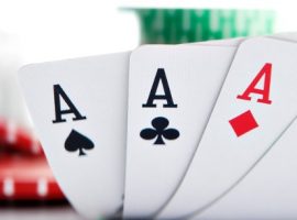 4 туза в покере: шансы формирования и правила разыгрывания