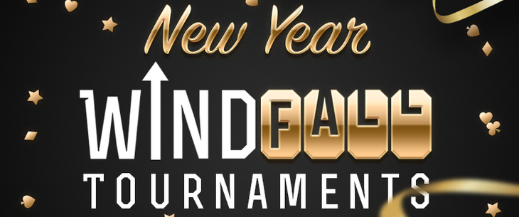 PokerDom запустил новогоднюю серию турниров Windfall 2018