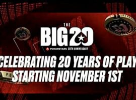 PokerStars отмечает 20-летий юбилей запуском серии The Big 20 Rewind