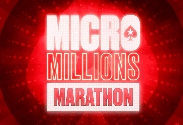 PokerStars объявил о проведении MicroMillions Marathon с гарантией $1,800,000