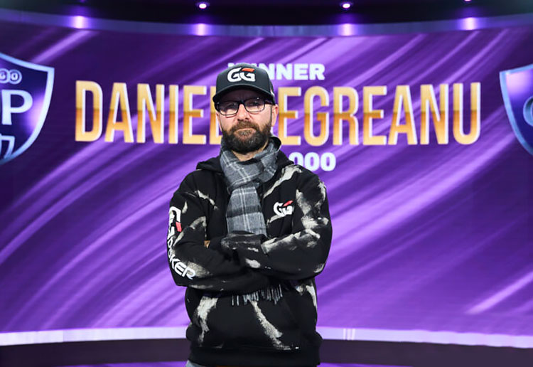 Победитель шестого турнира PokerGO Cup 2022 канадский хайроллер Даниэль Негреану