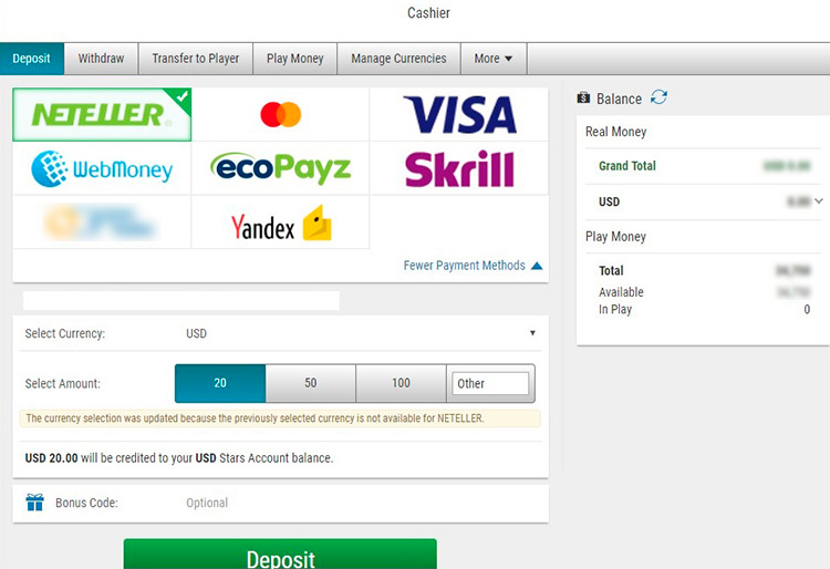 Функционал кассы